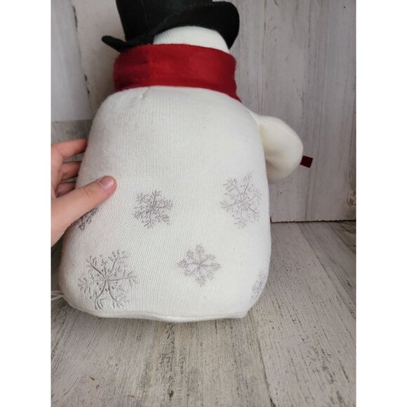 Hallmark Christmas in Evergreen snowman Holiday Movie Plush decor - Picture 7 of 8